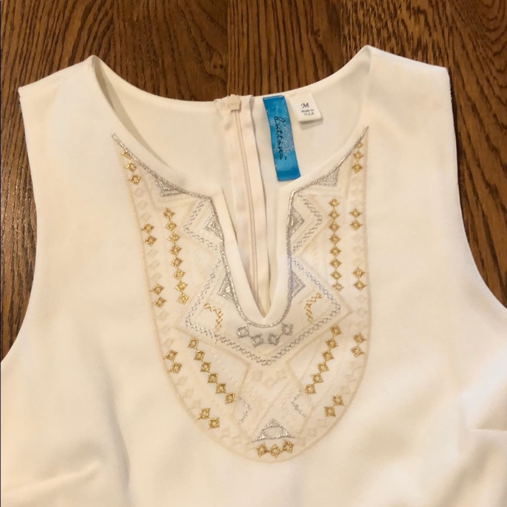 Francesca’s White Sleeveless Dress - Picture 13 of 13